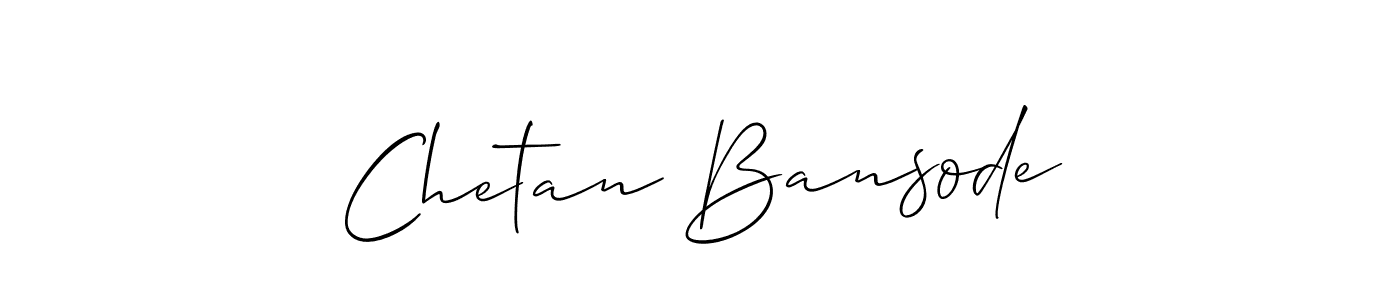 Make a beautiful signature design for name Chetan Bansode. Use this online signature maker to create a handwritten signature for free. Chetan Bansode signature style 2 images and pictures png