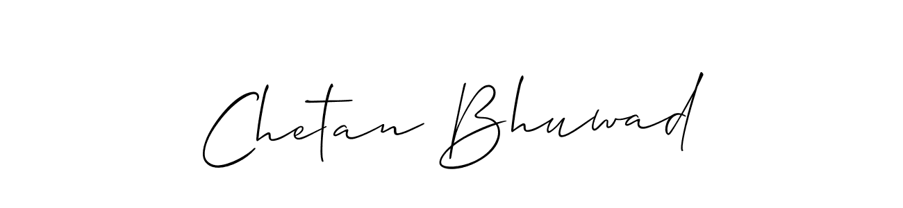 Create a beautiful signature design for name Chetan Bhuwad. With this signature (Allison_Script) fonts, you can make a handwritten signature for free. Chetan Bhuwad signature style 2 images and pictures png