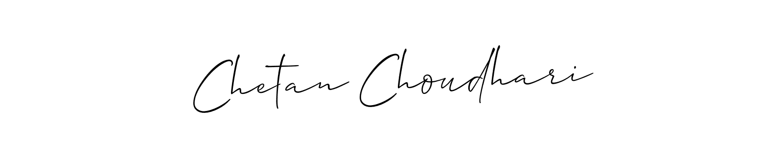 Best and Professional Signature Style for Chetan Choudhari. Allison_Script Best Signature Style Collection. Chetan Choudhari signature style 2 images and pictures png