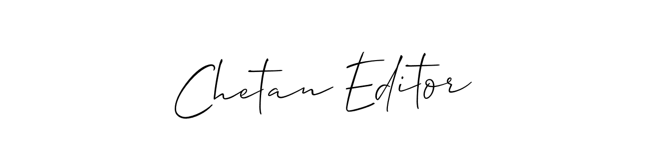 if you are searching for the best signature style for your name Chetan Editor. so please give up your signature search. here we have designed multiple signature styles  using Allison_Script. Chetan Editor signature style 2 images and pictures png