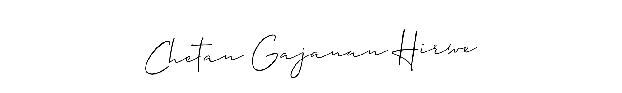 Chetan Gajanan Hirwe stylish signature style. Best Handwritten Sign (Allison_Script) for my name. Handwritten Signature Collection Ideas for my name Chetan Gajanan Hirwe. Chetan Gajanan Hirwe signature style 2 images and pictures png