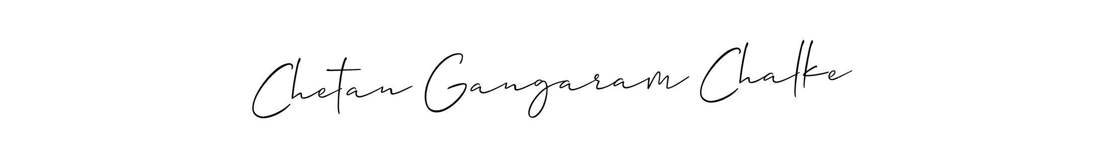 if you are searching for the best signature style for your name Chetan Gangaram Chalke. so please give up your signature search. here we have designed multiple signature styles  using Allison_Script. Chetan Gangaram Chalke signature style 2 images and pictures png
