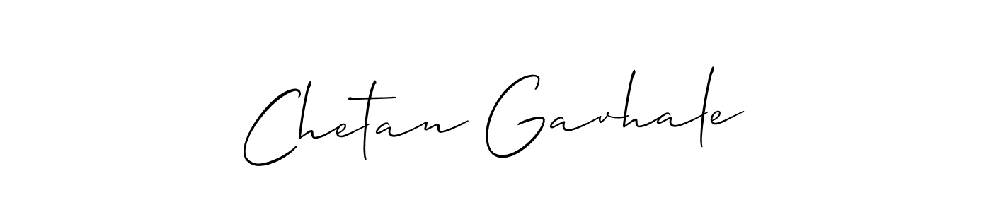 How to make Chetan Gavhale signature? Allison_Script is a professional autograph style. Create handwritten signature for Chetan Gavhale name. Chetan Gavhale signature style 2 images and pictures png