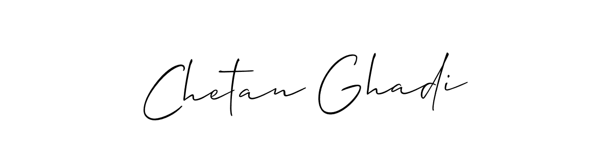 if you are searching for the best signature style for your name Chetan Ghadi. so please give up your signature search. here we have designed multiple signature styles  using Allison_Script. Chetan Ghadi signature style 2 images and pictures png