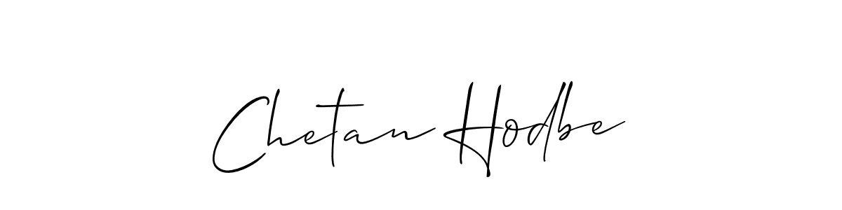 How to make Chetan Hodbe signature? Allison_Script is a professional autograph style. Create handwritten signature for Chetan Hodbe name. Chetan Hodbe signature style 2 images and pictures png