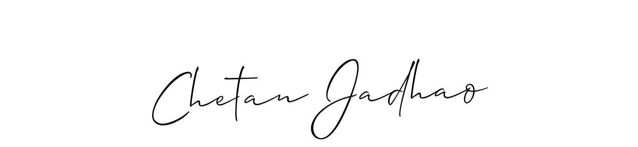 Once you've used our free online signature maker to create your best signature Allison_Script style, it's time to enjoy all of the benefits that Chetan Jadhao name signing documents. Chetan Jadhao signature style 2 images and pictures png