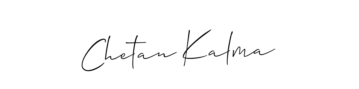 Make a beautiful signature design for name Chetan Kalma. Use this online signature maker to create a handwritten signature for free. Chetan Kalma signature style 2 images and pictures png