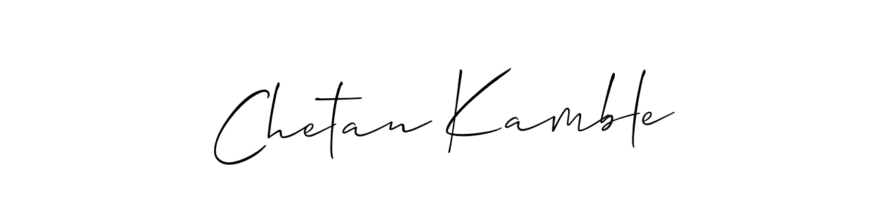 Chetan Kamble stylish signature style. Best Handwritten Sign (Allison_Script) for my name. Handwritten Signature Collection Ideas for my name Chetan Kamble. Chetan Kamble signature style 2 images and pictures png