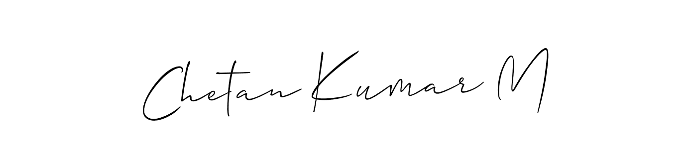 Similarly Allison_Script is the best handwritten signature design. Signature creator online .You can use it as an online autograph creator for name Chetan Kumar M. Chetan Kumar M signature style 2 images and pictures png