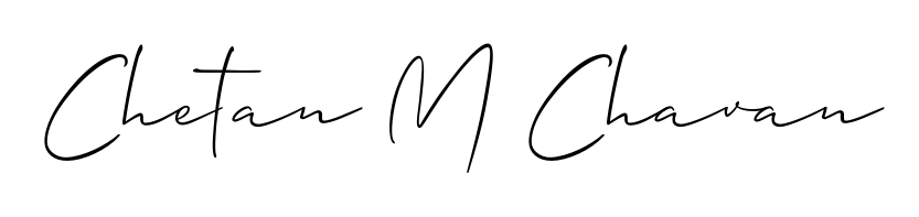 A modern signature idea for name Chetan M Chavan using Allison_Script font. Clean strokes and elegant curves make it stand out instantly. Chetan M Chavan signature style 2 images and pictures png
