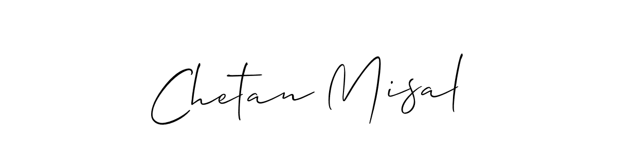 Make a beautiful signature design for name Chetan Misal. With this signature (Allison_Script) style, you can create a handwritten signature for free. Chetan Misal signature style 2 images and pictures png