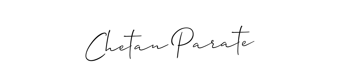 Best and Professional Signature Style for Chetan Parate. Allison_Script Best Signature Style Collection. Chetan Parate signature style 2 images and pictures png