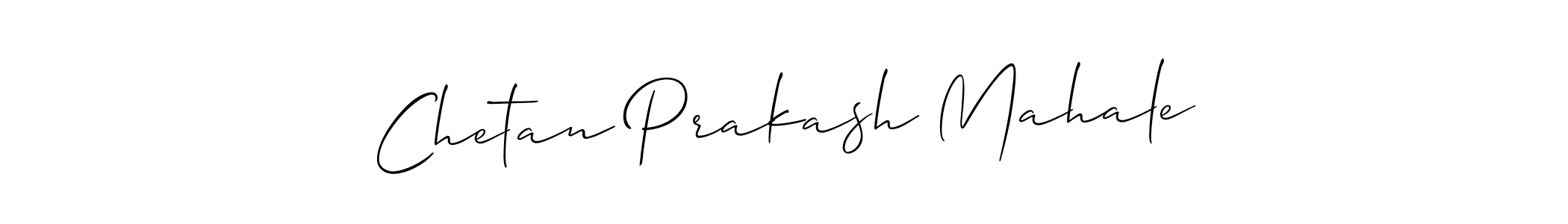 How to make Chetan Prakash Mahale signature? Allison_Script is a professional autograph style. Create handwritten signature for Chetan Prakash Mahale name. Chetan Prakash Mahale signature style 2 images and pictures png