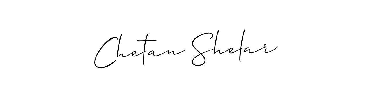Chetan Shelar stylish signature style. Best Handwritten Sign (Allison_Script) for my name. Handwritten Signature Collection Ideas for my name Chetan Shelar. Chetan Shelar signature style 2 images and pictures png