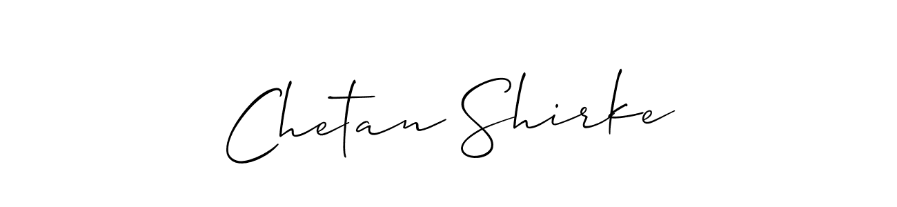 Make a short Chetan Shirke signature style. Manage your documents anywhere anytime using Allison_Script. Create and add eSignatures, submit forms, share and send files easily. Chetan Shirke signature style 2 images and pictures png