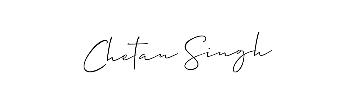 Allison_Script is a professional signature style that is perfect for those who want to add a touch of class to their signature. It is also a great choice for those who want to make their signature more unique. Get Chetan Singh name to fancy signature for free. Chetan Singh signature style 2 images and pictures png