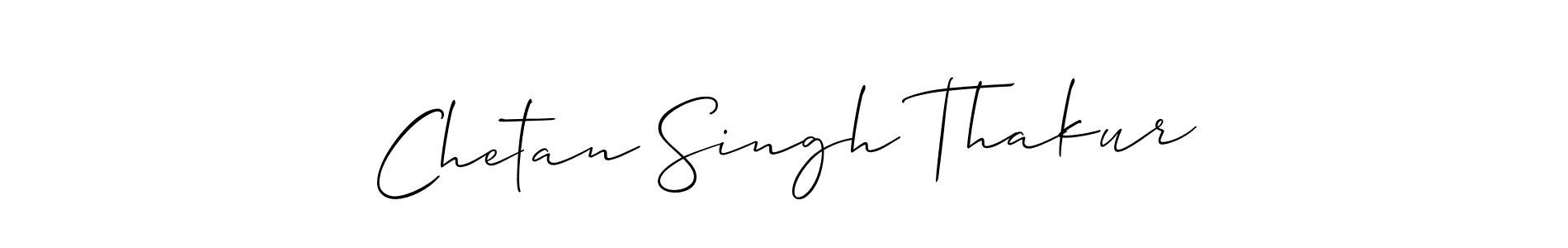 Make a short Chetan Singh Thakur signature style. Manage your documents anywhere anytime using Allison_Script. Create and add eSignatures, submit forms, share and send files easily. Chetan Singh Thakur signature style 2 images and pictures png