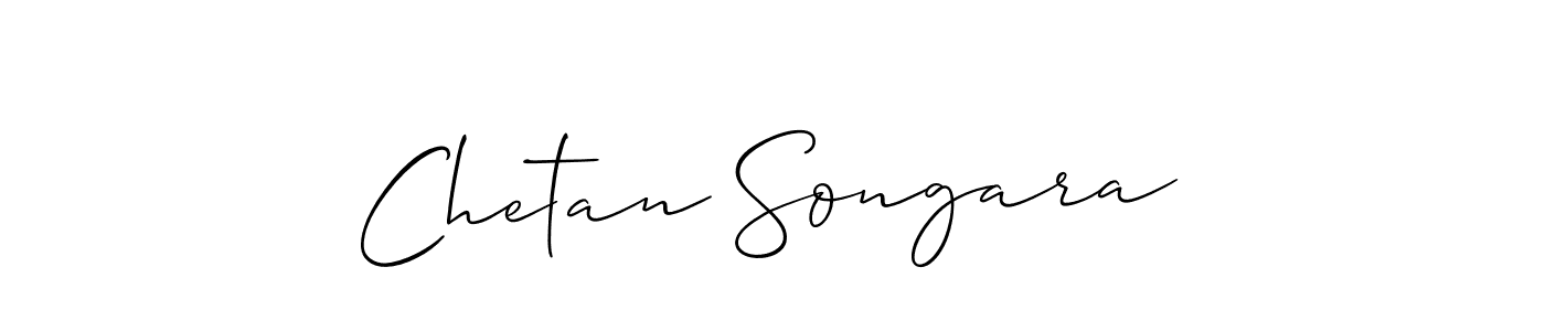 You should practise on your own different ways (Allison_Script) to write your name (Chetan Songara) in signature. don't let someone else do it for you. Chetan Songara signature style 2 images and pictures png