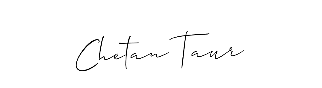 Chetan Taur stylish signature style. Best Handwritten Sign (Allison_Script) for my name. Handwritten Signature Collection Ideas for my name Chetan Taur. Chetan Taur signature style 2 images and pictures png