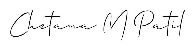 Also You can easily find your signature by using the search form. We will create Chetana M Patil name handwritten signature images for you free of cost using Allison_Script sign style. Chetana M Patil signature style 2 images and pictures png