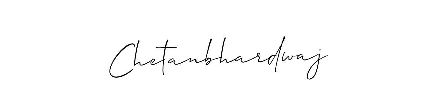 You should practise on your own different ways (Allison_Script) to write your name (Chetanbhardwaj) in signature. don't let someone else do it for you. Chetanbhardwaj signature style 2 images and pictures png