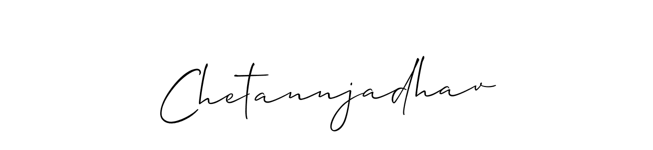 Use a signature maker to create a handwritten signature online. With this signature software, you can design (Allison_Script) your own signature for name Chetannjadhav. Chetannjadhav signature style 2 images and pictures png