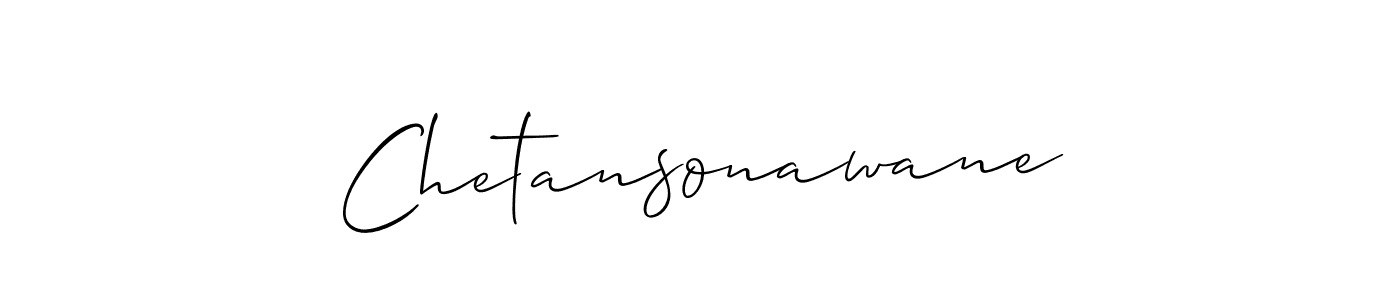 You should practise on your own different ways (Allison_Script) to write your name (Chetansonawane) in signature. don't let someone else do it for you. Chetansonawane signature style 2 images and pictures png