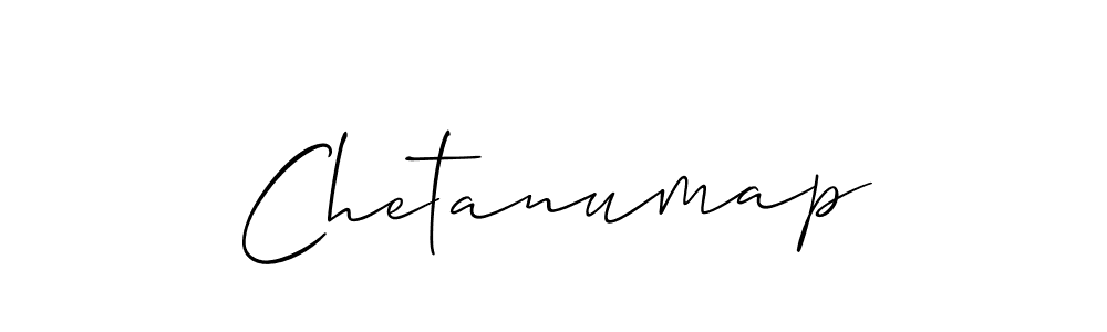 Create a beautiful signature design for name Chetanumap. With this signature (Allison_Script) fonts, you can make a handwritten signature for free. Chetanumap signature style 2 images and pictures png