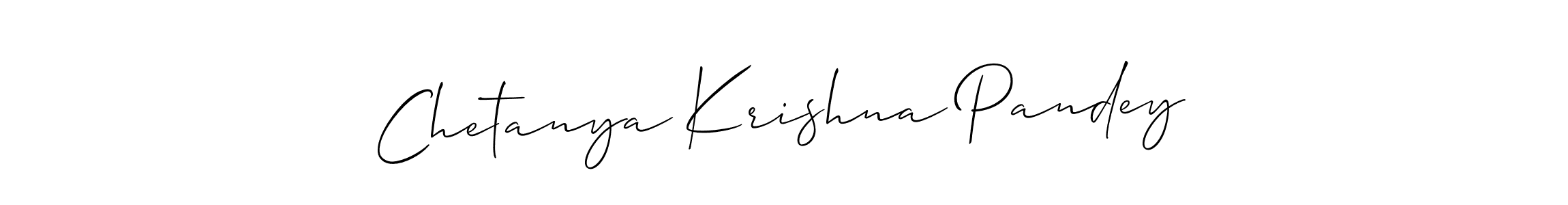 It looks lik you need a new signature style for name Chetanya Krishna Pandey. Design unique handwritten (Allison_Script) signature with our free signature maker in just a few clicks. Chetanya Krishna Pandey signature style 2 images and pictures png