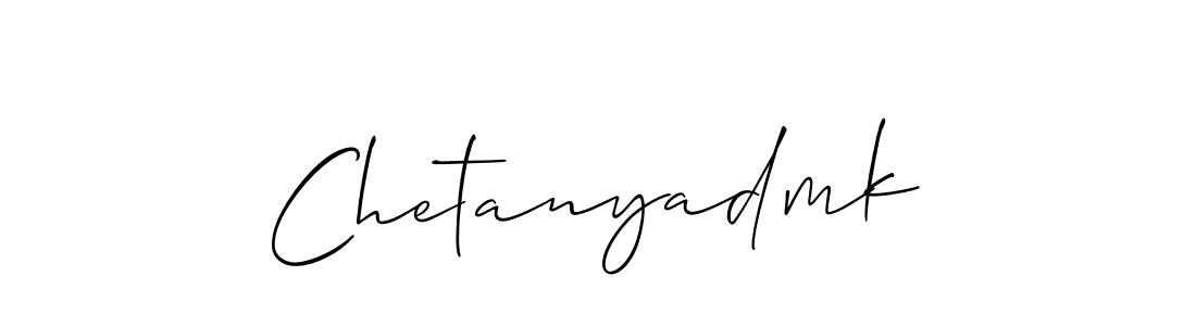 It looks lik you need a new signature style for name Chetanyadmk. Design unique handwritten (Allison_Script) signature with our free signature maker in just a few clicks. Chetanyadmk signature style 2 images and pictures png
