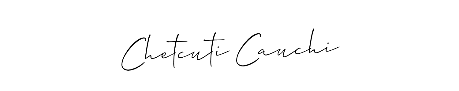 Make a beautiful signature design for name Chetcuti Cauchi. Use this online signature maker to create a handwritten signature for free. Chetcuti Cauchi signature style 2 images and pictures png