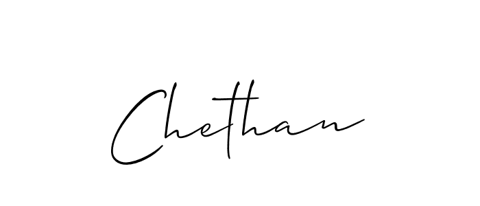 Chethan stylish signature style. Best Handwritten Sign (Allison_Script) for my name. Handwritten Signature Collection Ideas for my name Chethan. Chethan signature style 2 images and pictures png