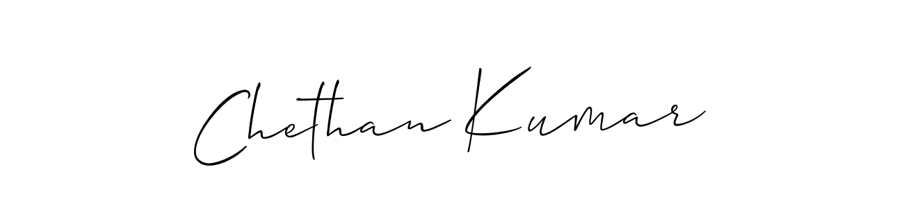 if you are searching for the best signature style for your name Chethan Kumar. so please give up your signature search. here we have designed multiple signature styles  using Allison_Script. Chethan Kumar signature style 2 images and pictures png