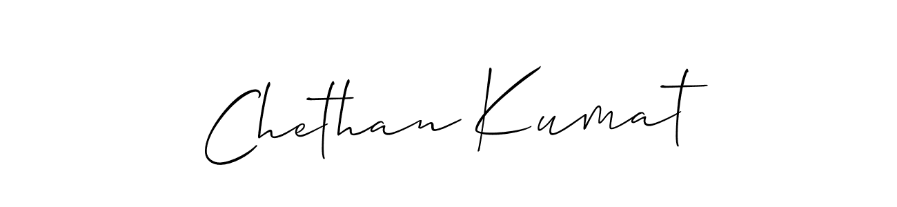 Once you've used our free online signature maker to create your best signature Allison_Script style, it's time to enjoy all of the benefits that Chethan Kumat name signing documents. Chethan Kumat signature style 2 images and pictures png
