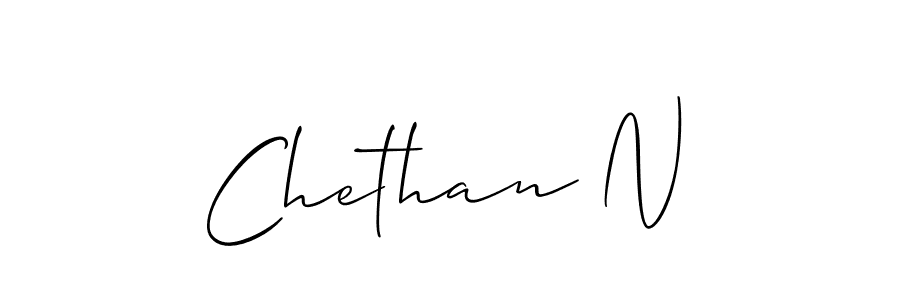 You can use this online signature creator to create a handwritten signature for the name Chethan N. This is the best online autograph maker. Chethan N signature style 2 images and pictures png