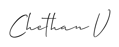 Build your personal autograph collection for name Chethan V with Allison_Script design. Browse, select, and save your favorites. Chethan V signature style 2 images and pictures png