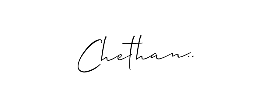How to Draw Chethan.. signature style? Allison_Script is a latest design signature styles for name Chethan... Chethan.. signature style 2 images and pictures png