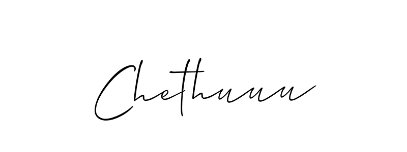 Allison_Script is a professional signature style that is perfect for those who want to add a touch of class to their signature. It is also a great choice for those who want to make their signature more unique. Get Chethuuu name to fancy signature for free. Chethuuu signature style 2 images and pictures png