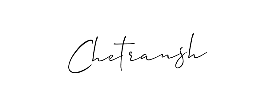 Create a beautiful signature design for name Chetransh. With this signature (Allison_Script) fonts, you can make a handwritten signature for free. Chetransh signature style 2 images and pictures png