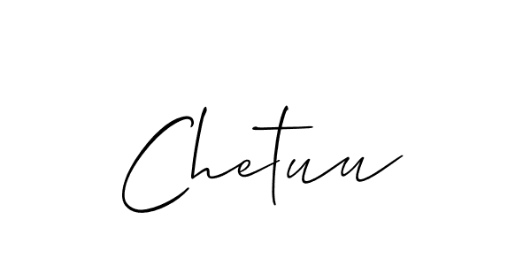 The best way (Allison_Script) to make a short signature is to pick only two or three words in your name. The name Chetuu include a total of six letters. For converting this name. Chetuu signature style 2 images and pictures png