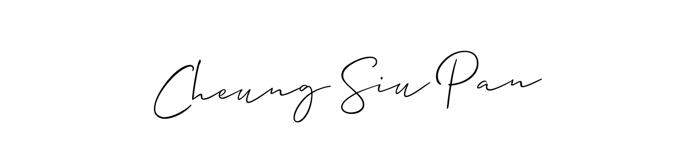Once you've used our free online signature maker to create your best signature Allison_Script style, it's time to enjoy all of the benefits that Cheung Siu Pan name signing documents. Cheung Siu Pan signature style 2 images and pictures png