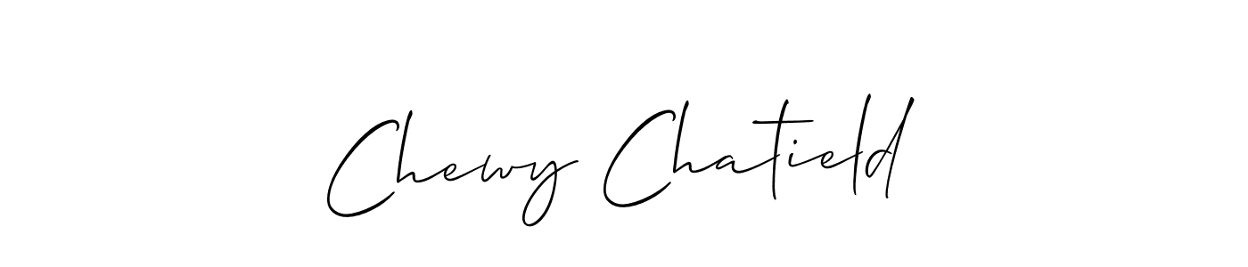 See photos of Chewy Chatield official signature by Spectra . Check more albums & portfolios. Read reviews & check more about Allison_Script font. Chewy Chatield signature style 2 images and pictures png