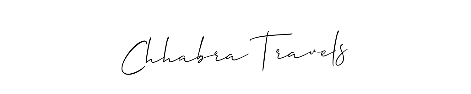 This is the best signature style for the Chhabra Travels name. Also you like these signature font (Allison_Script). Mix name signature. Chhabra Travels signature style 2 images and pictures png