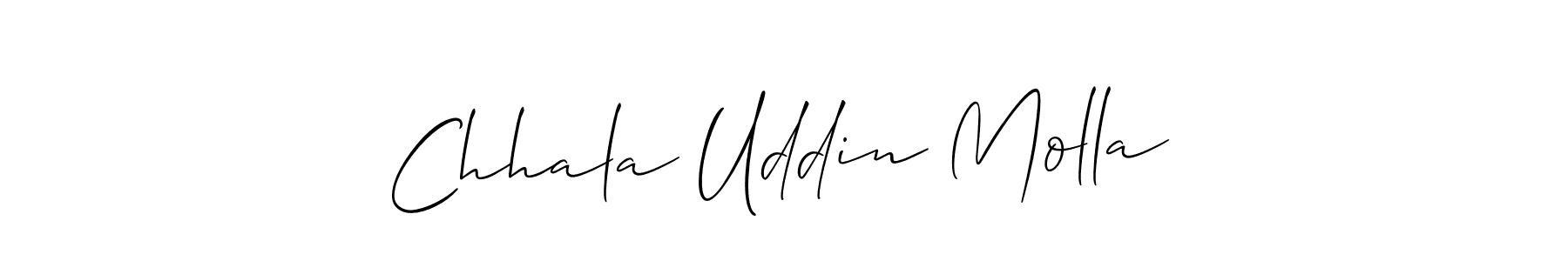 Check out images of Autograph of Chhala Uddin Molla name. Actor Chhala Uddin Molla Signature Style. Allison_Script is a professional sign style online. Chhala Uddin Molla signature style 2 images and pictures png