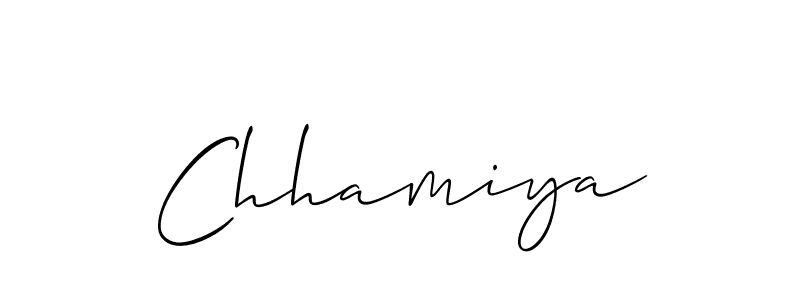 You can use this online signature creator to create a handwritten signature for the name Chhamiya. This is the best online autograph maker. Chhamiya signature style 2 images and pictures png