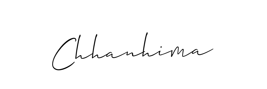 How to Draw Chhanhima signature style? Allison_Script is a latest design signature styles for name Chhanhima. Chhanhima signature style 2 images and pictures png