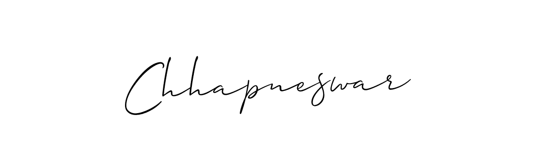 Once you've used our free online signature maker to create your best signature Allison_Script style, it's time to enjoy all of the benefits that Chhapneswar name signing documents. Chhapneswar signature style 2 images and pictures png