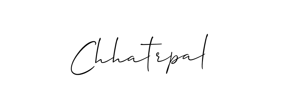 How to Draw Chhatrpal signature style? Allison_Script is a latest design signature styles for name Chhatrpal. Chhatrpal signature style 2 images and pictures png