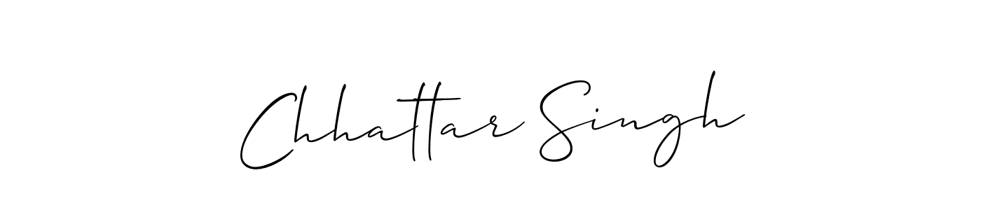 Make a short Chhattar Singh signature style. Manage your documents anywhere anytime using Allison_Script. Create and add eSignatures, submit forms, share and send files easily. Chhattar Singh signature style 2 images and pictures png