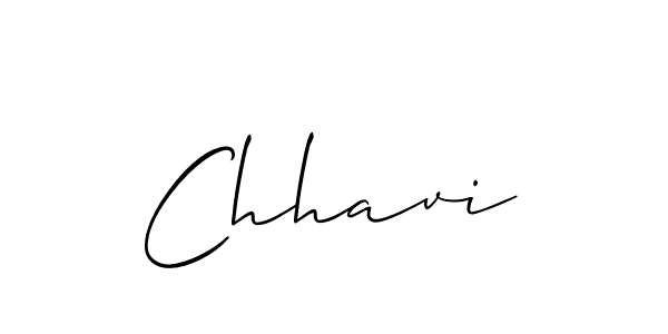 Allison_Script is a professional signature style that is perfect for those who want to add a touch of class to their signature. It is also a great choice for those who want to make their signature more unique. Get Chhavi name to fancy signature for free. Chhavi signature style 2 images and pictures png